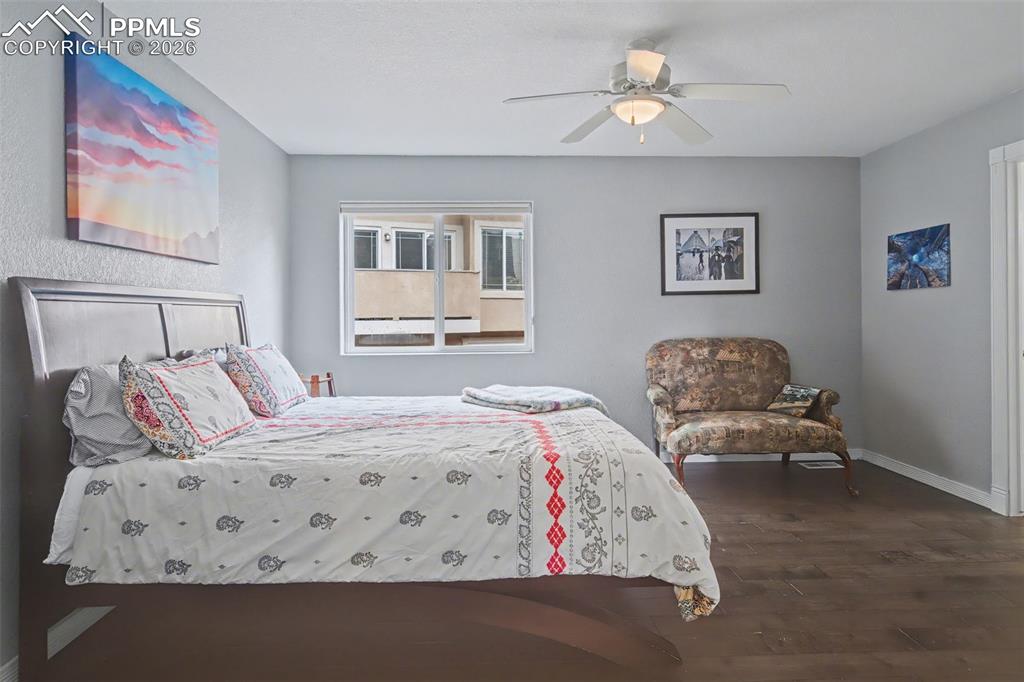 Bedroom ensuite 2 of 3, upper level faces NW 