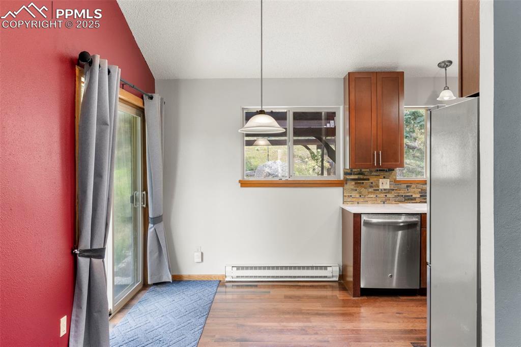 View From the Living Room to the Dining Area