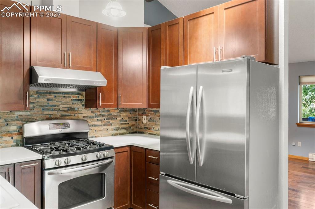 Gas Stove in the Kitchen