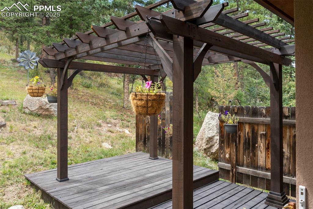 Purgola Covered Deck