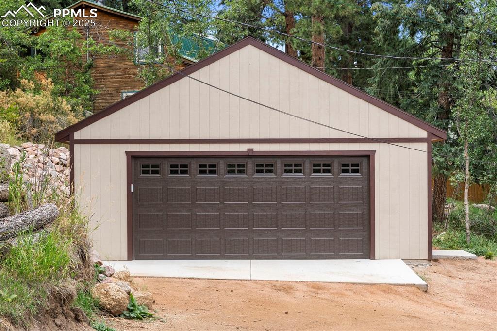 Recently Constructed 24' x 24' Garage