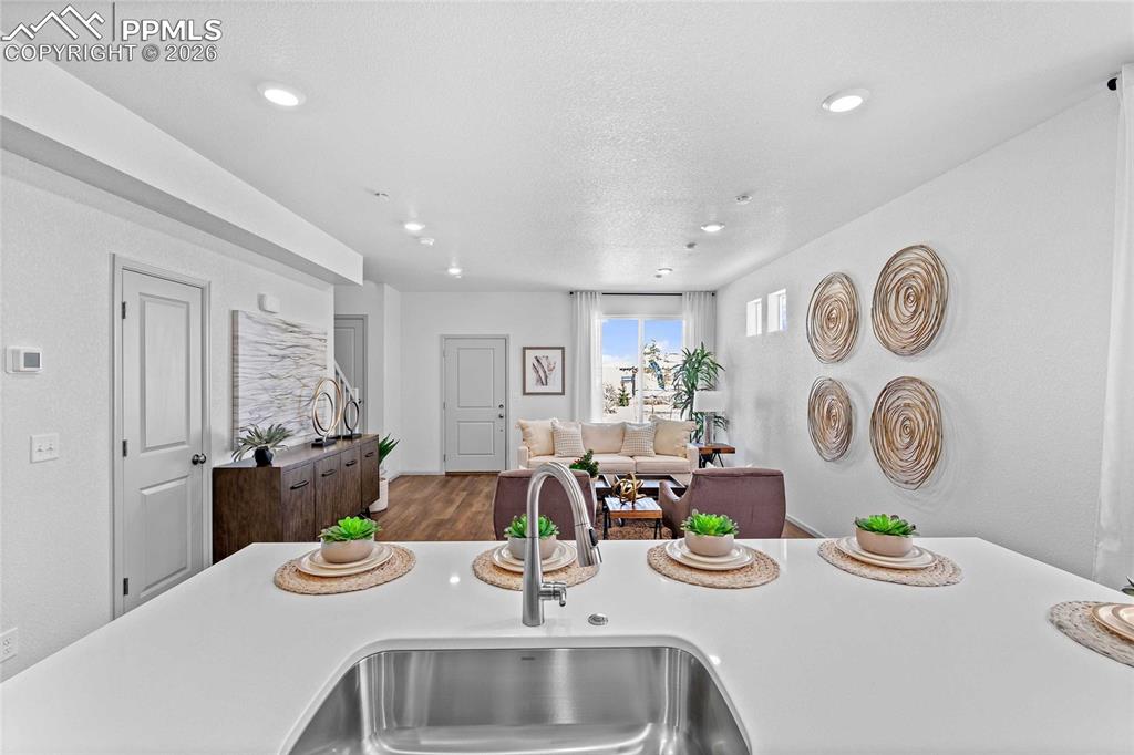 Photos of a model homes
