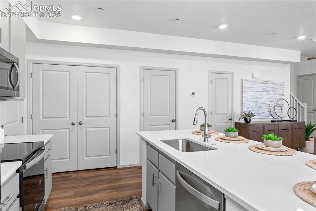 Photos of a model homes