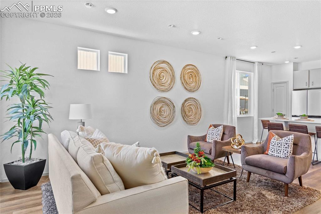 Photos of a model homes