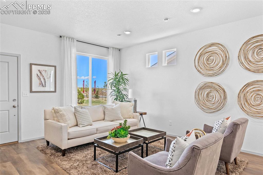 Photos of a model homes