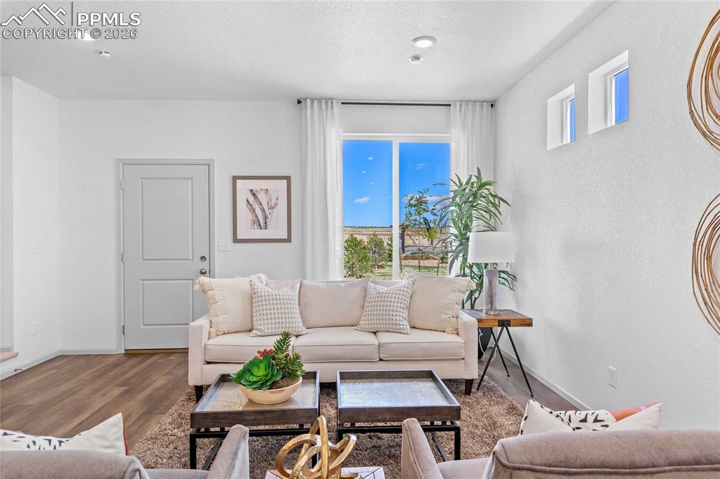 Photos of a model homes