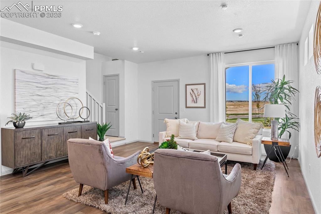 Photos of a model homes