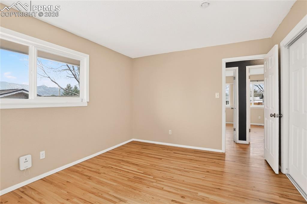 Non-conforming third bedroom with direct access to the primary bedroom.