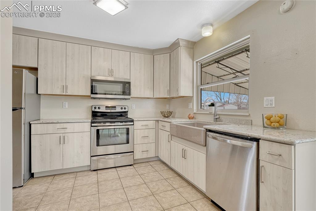 Stainless steel appliances