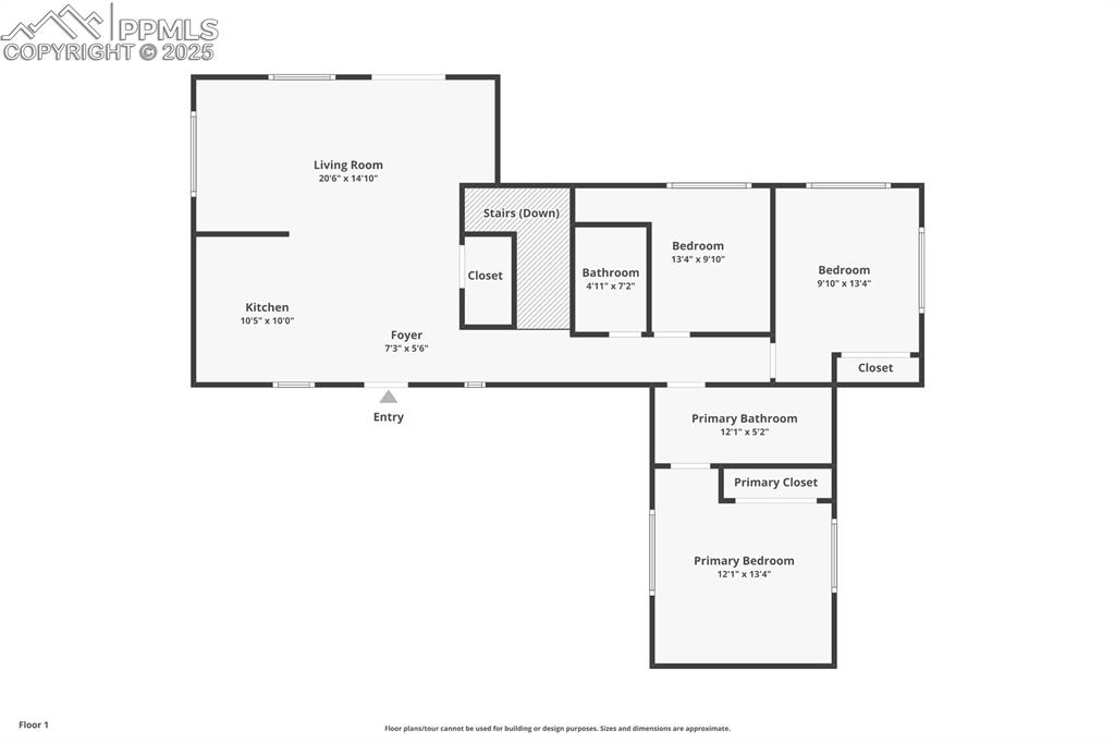 View of floor plan / room layout
