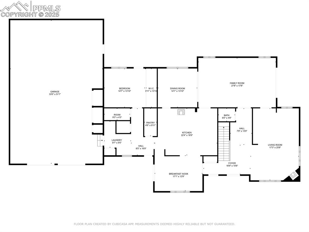 Main Level Floor Plan