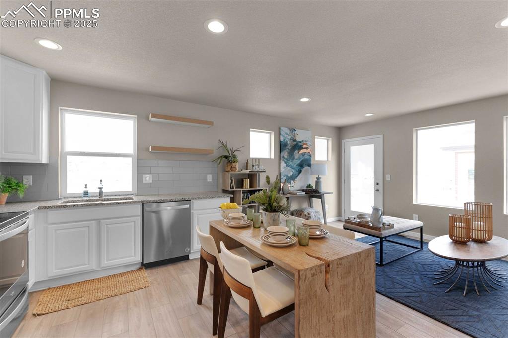 Photos of model home