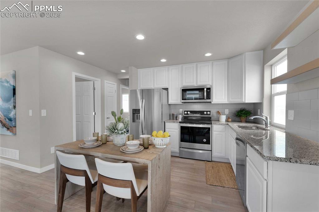 Photos of model home