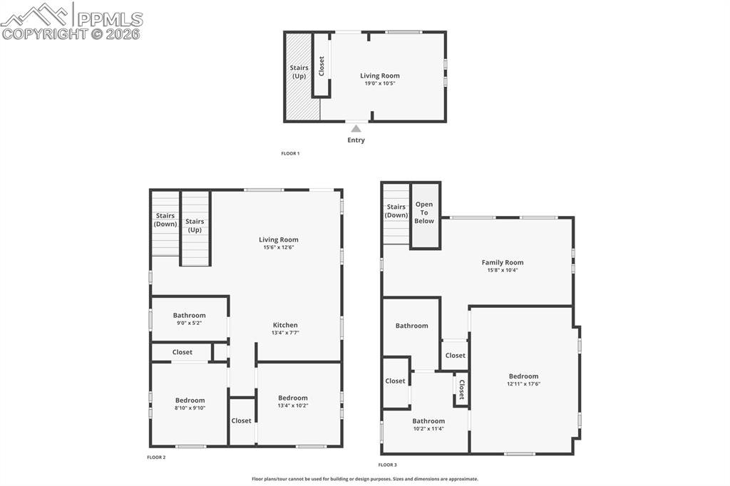 View of floor plan / room layout