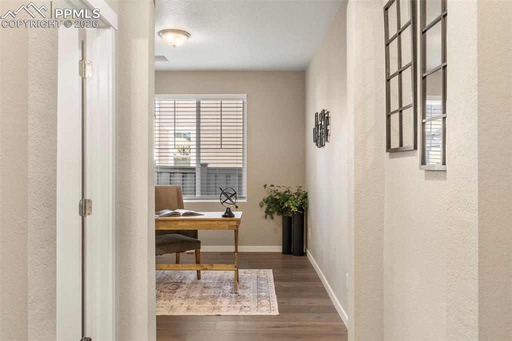 Entrance to Office on main floor 