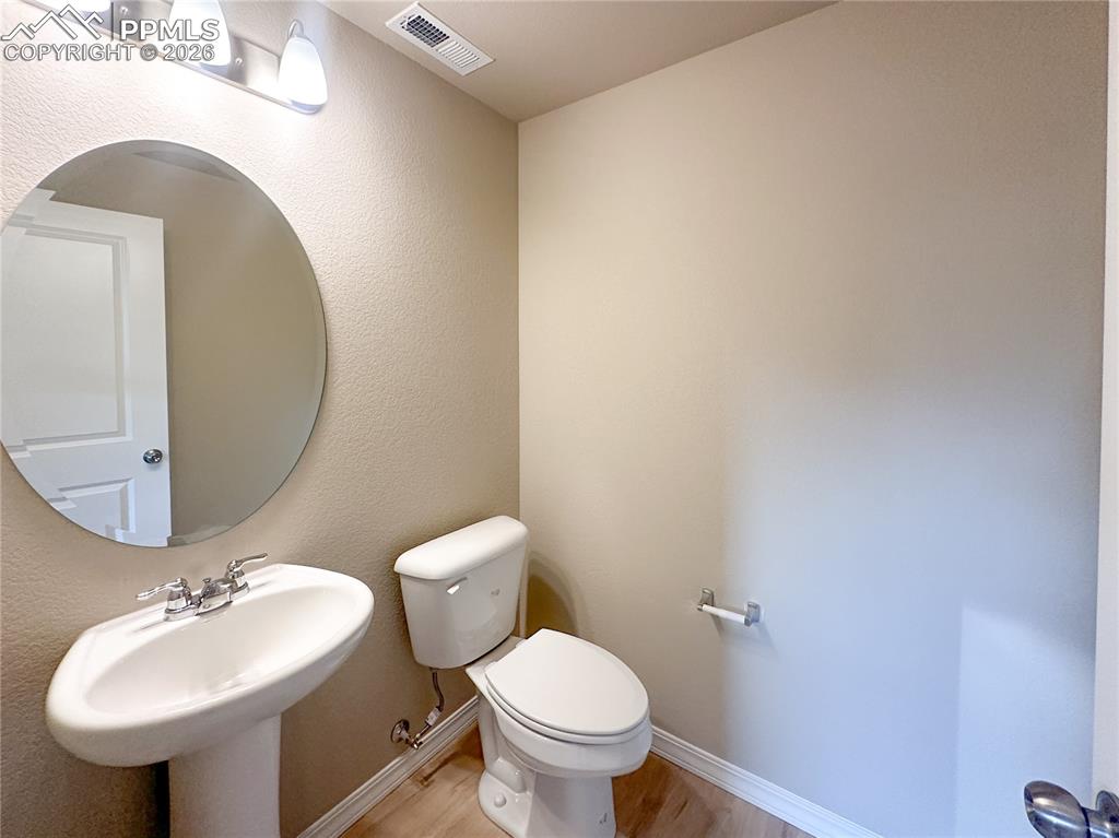 Main level powder bath