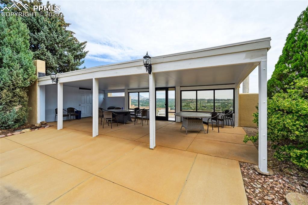 And there's more... enjoy the covered patio space.