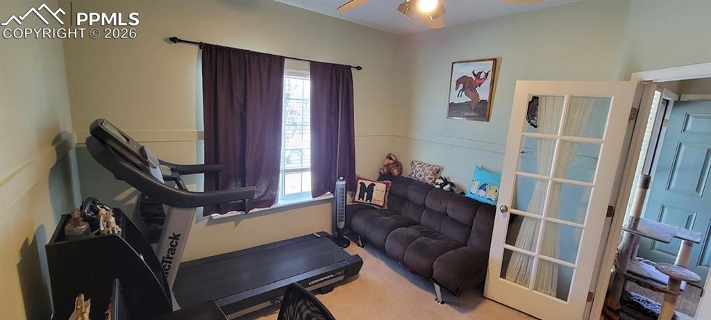 Can be used as an office with French Door entry