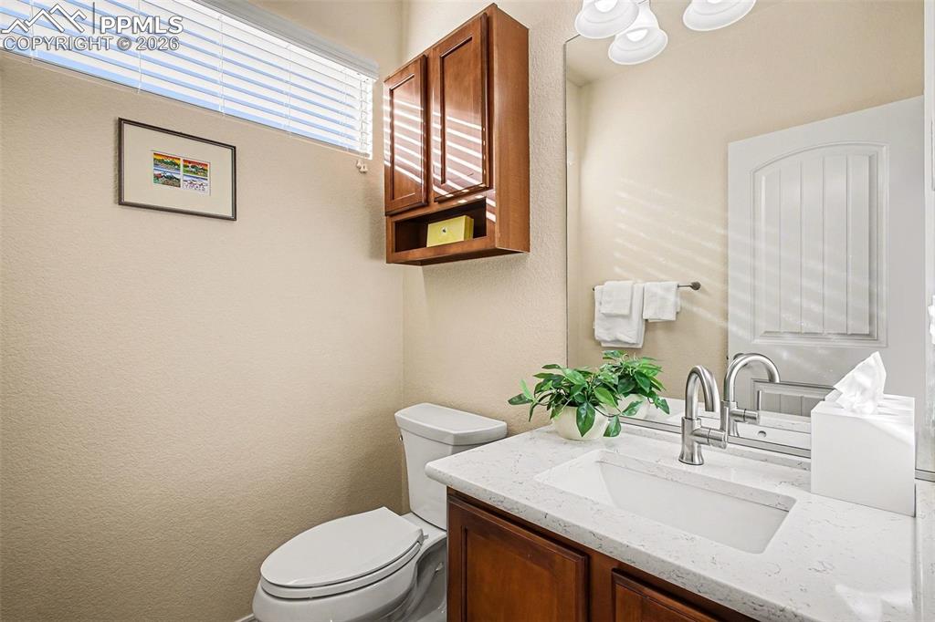 Half bath on main level