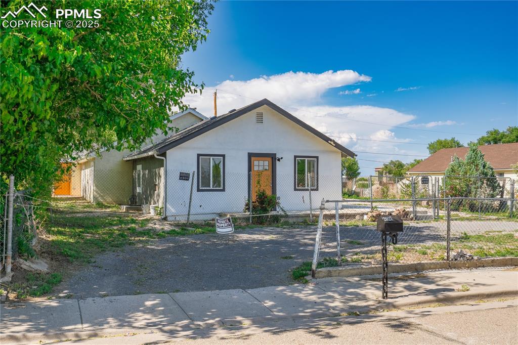 View of bungalow-style home