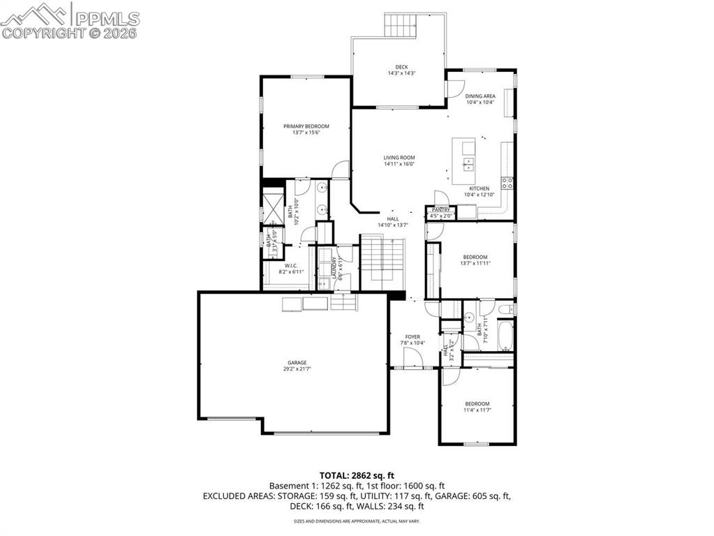 View of home floor plan