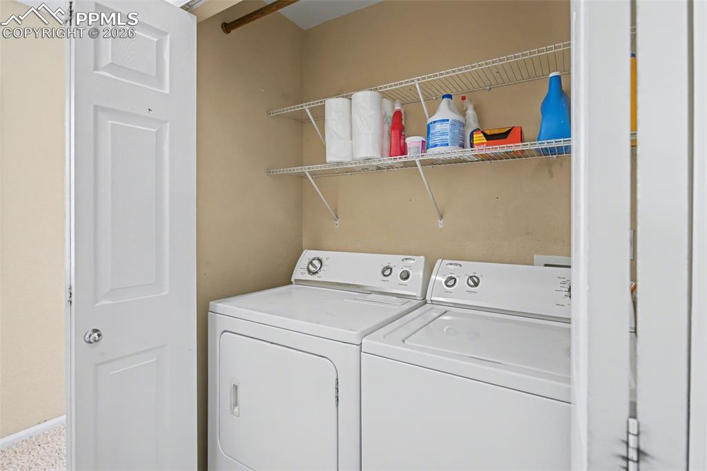 Washer and Dryer Included