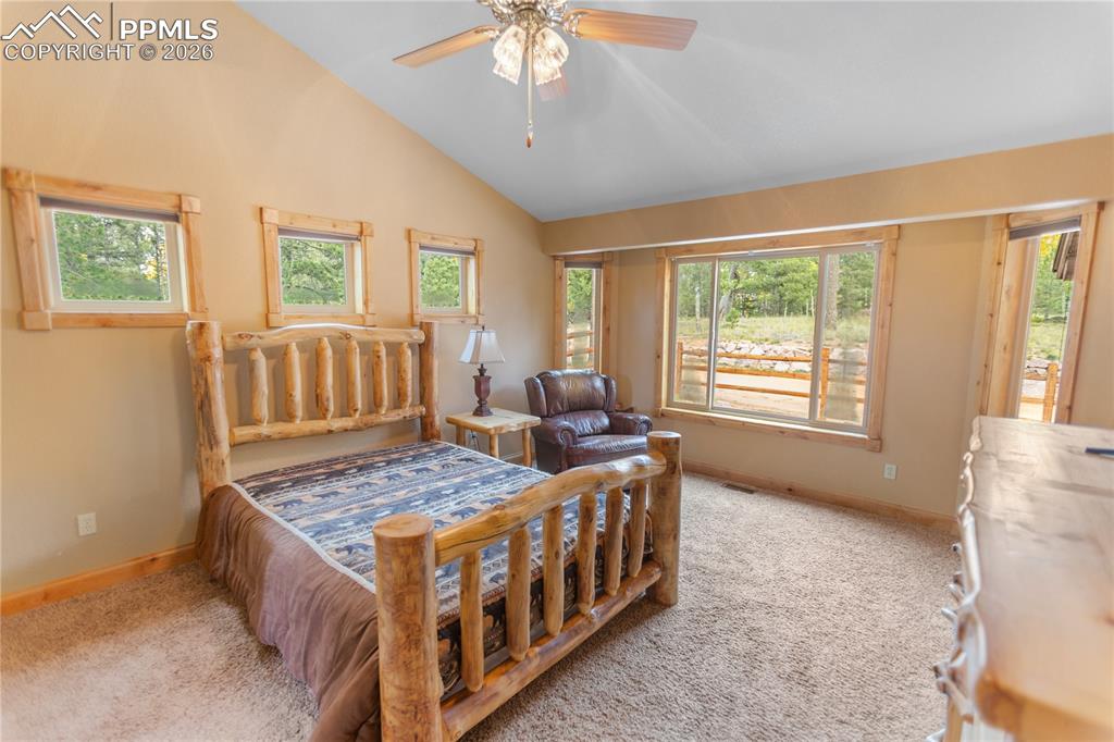 Main level master suite