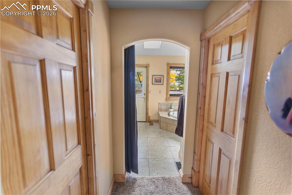 Main level master suite.