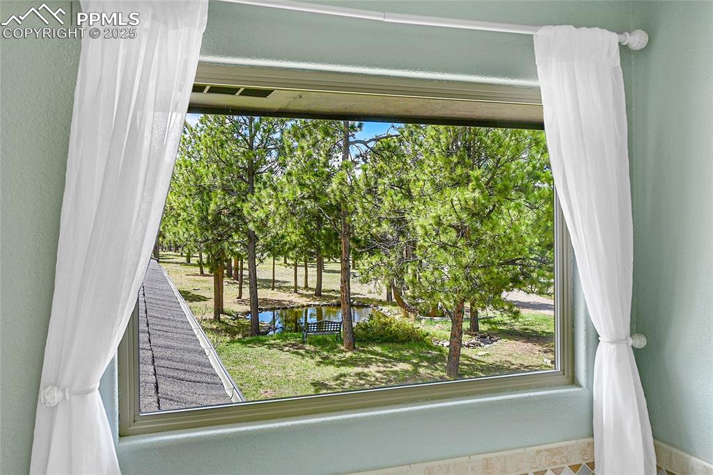 View from the jetted tub. 