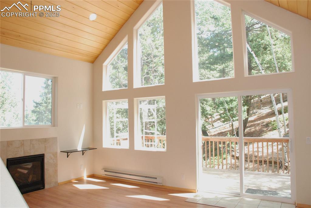 Warm up to the cozy gas fireplace on cold winter nights.