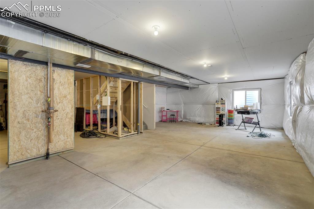 MASSIVE 900 sq foot basement with rough ins to make this house over 3000'