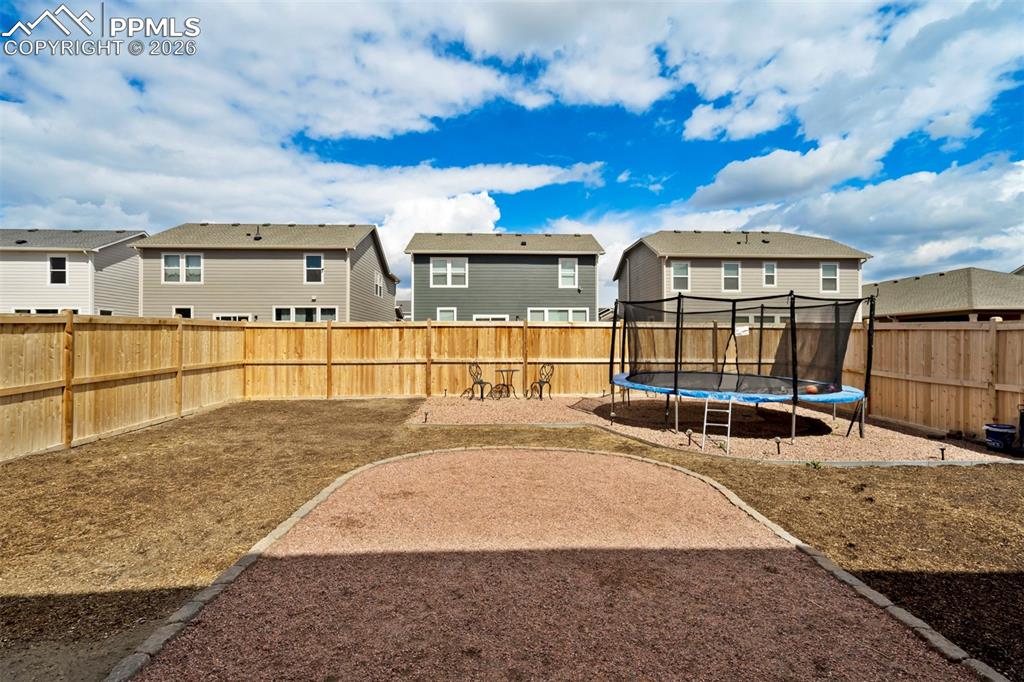 Back yard has been completetely finished now. This photo was taken before work was complete.