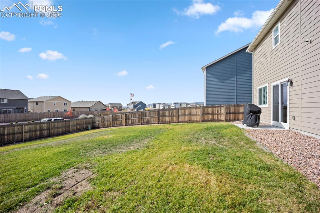 Fabulously large rear yard-fully fenced