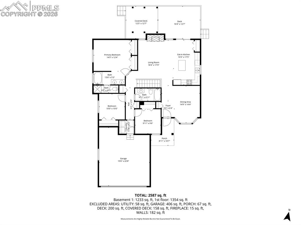View of floor plan / room layout