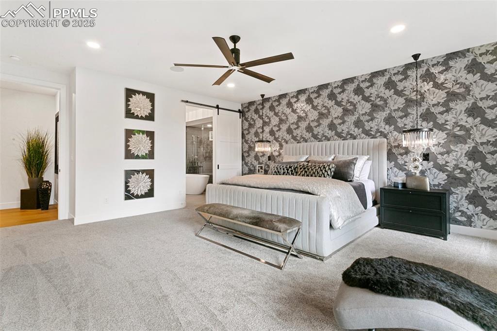 Privacy and Luxury are the central theme in the  Primary Suite