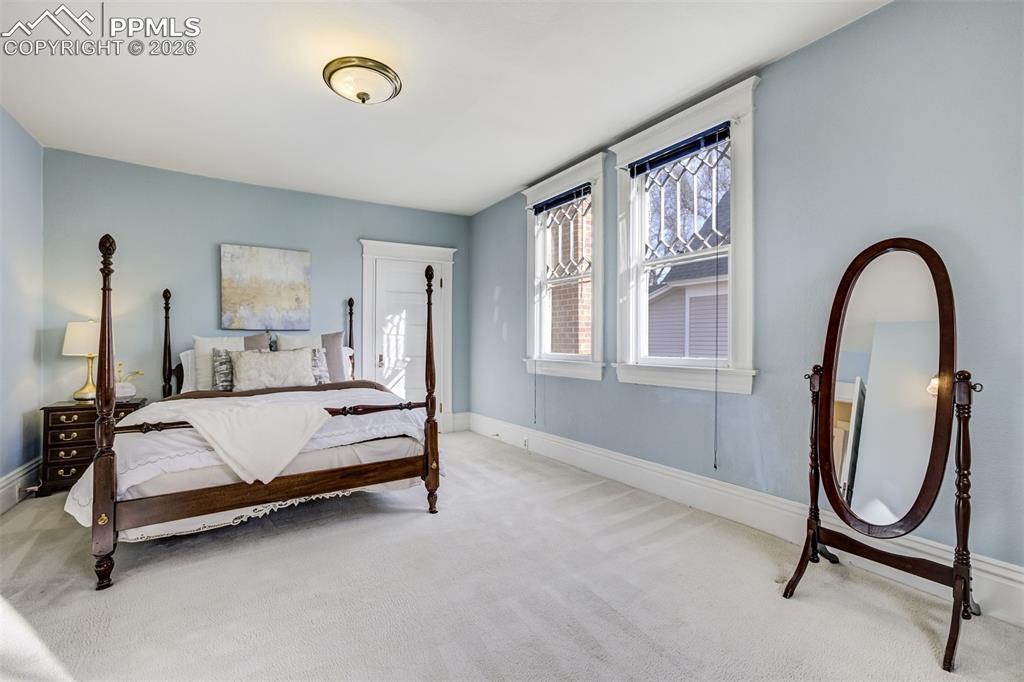 A second spacious bedroom