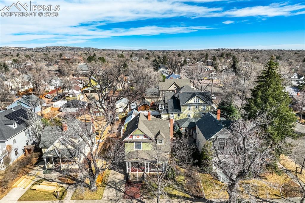 Beautiful neighborhood with mature trees - just imagine what the foliage looks like in the spring, summer, and fall!