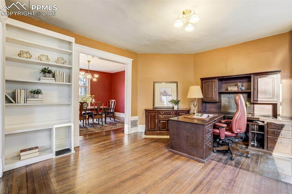 Versatile space in the family room can be used in many ways