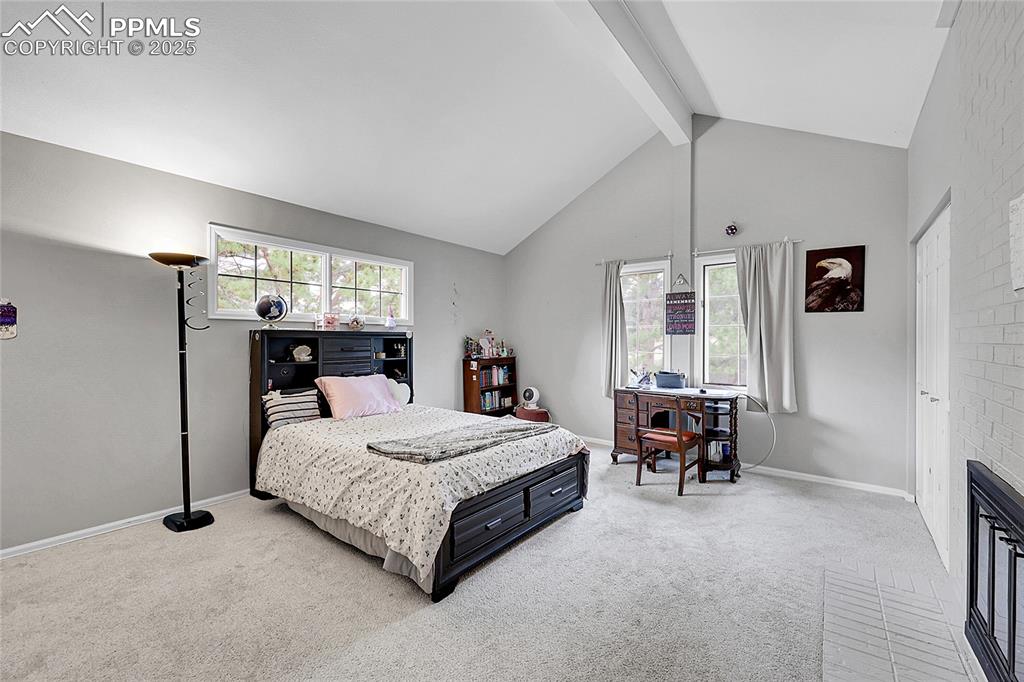 1 of 2 upstairs bedrooms 