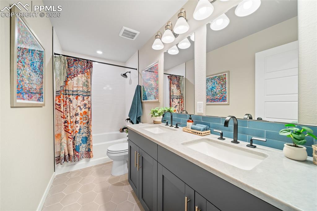 Photos of a model home