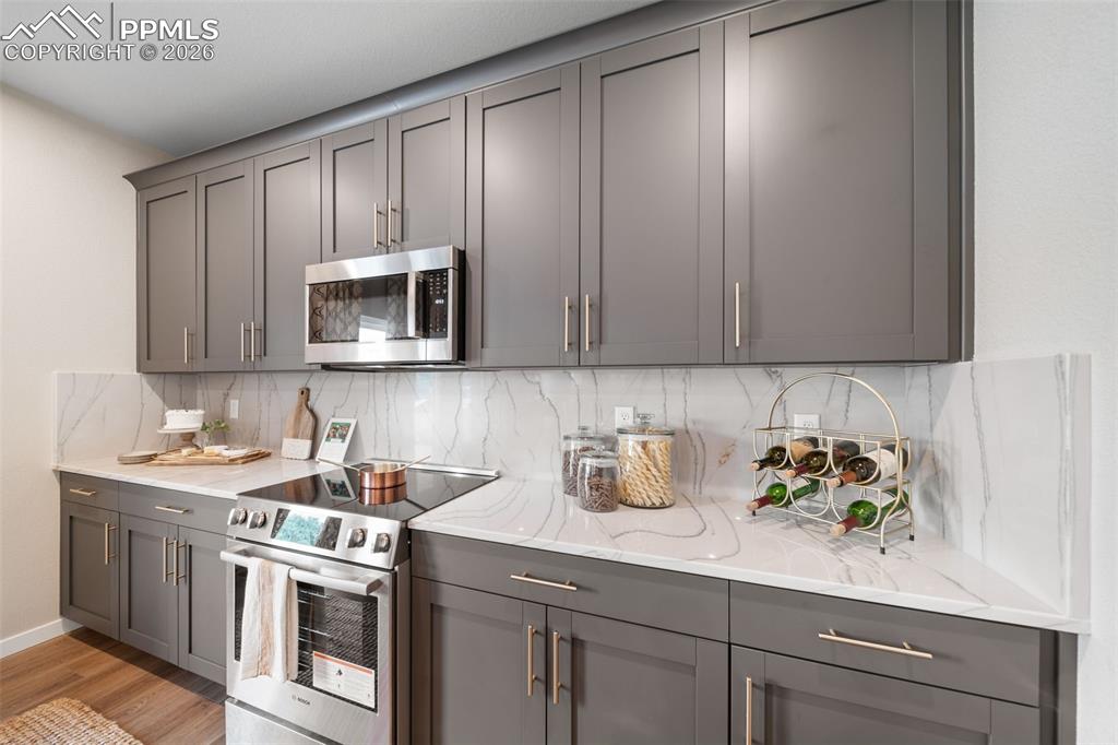 Photos of a model home