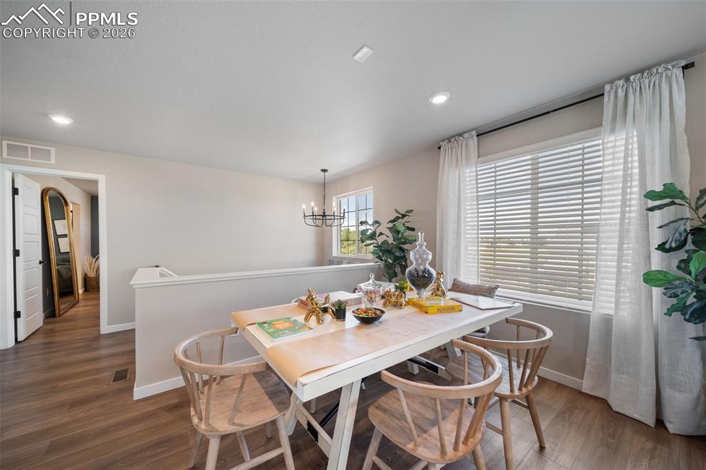 Photos of a model home