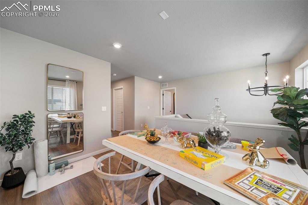 Photos of a model home