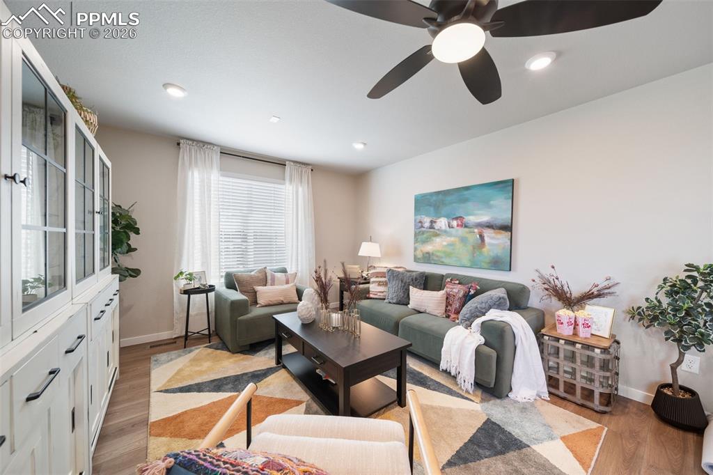 Photos of a model home