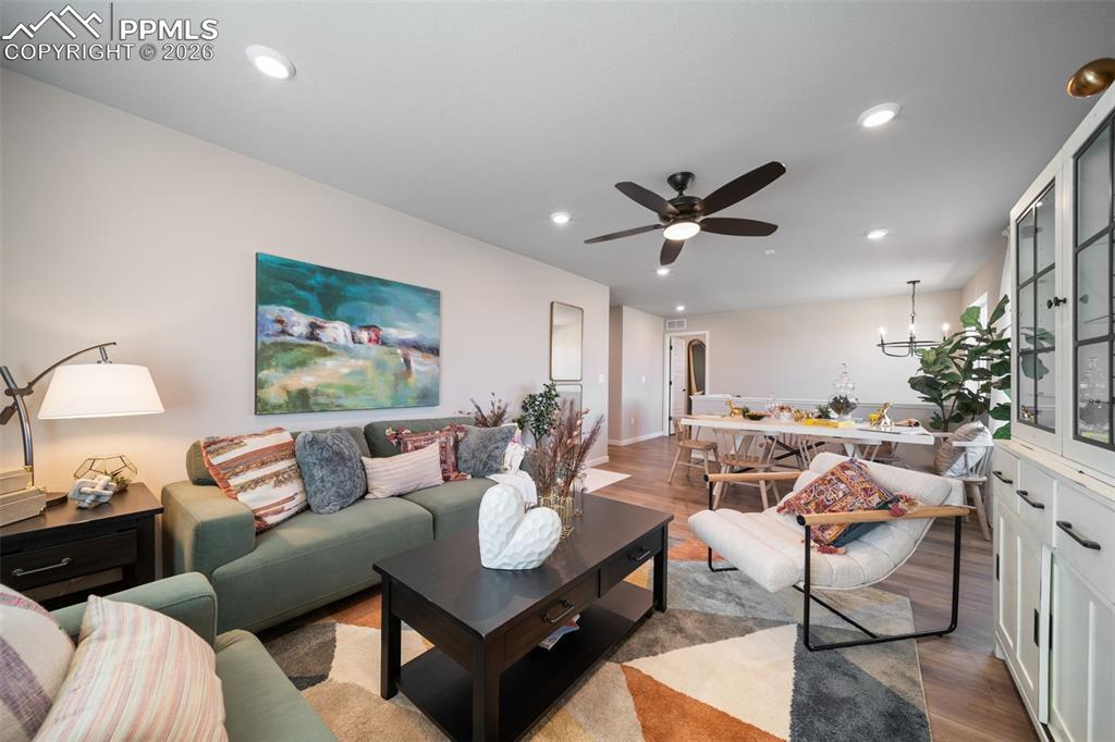 Photos of a model home