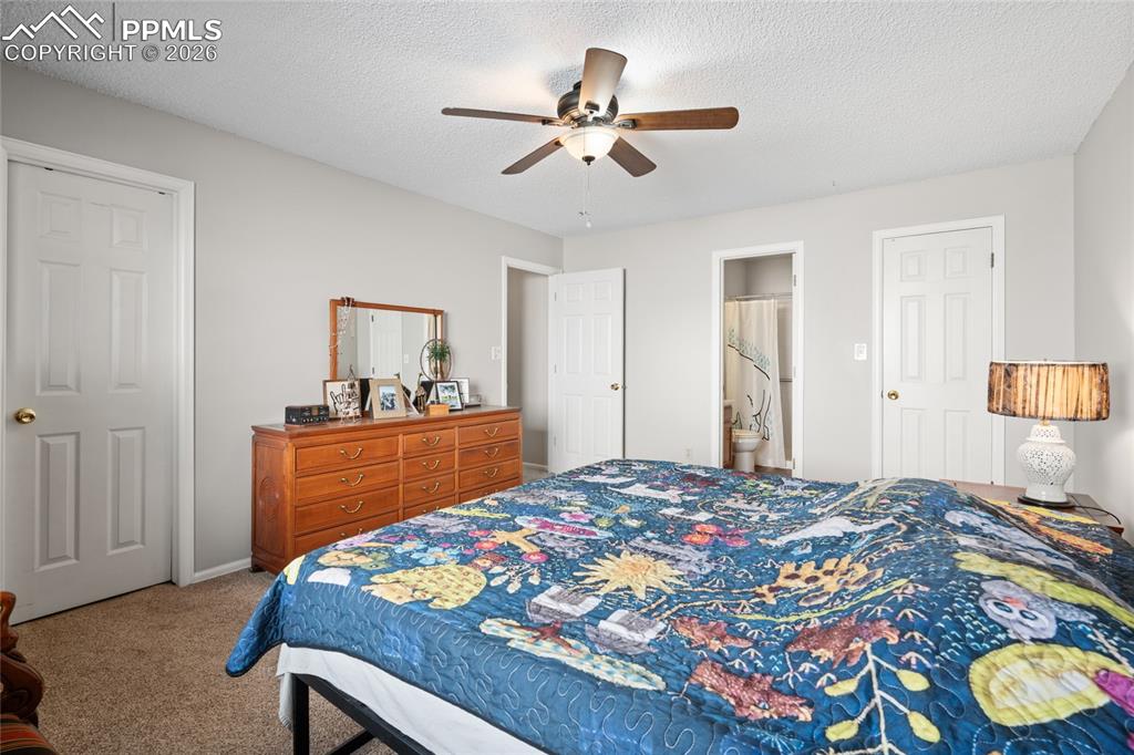 Another view of the primary suite with TWO walk-in closets!