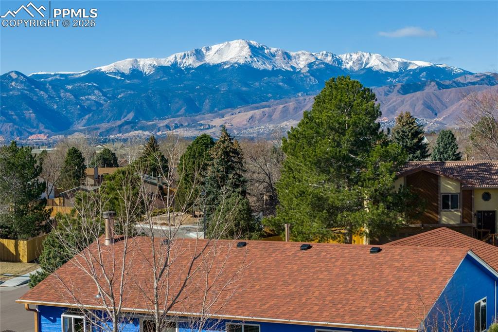 In the shadow of America's Mountain!