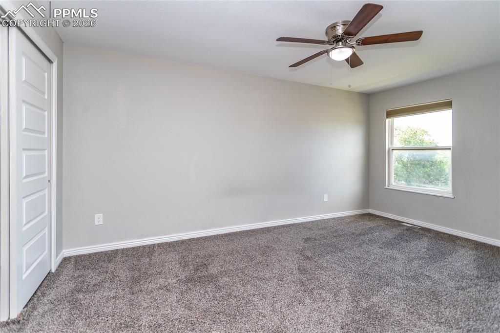 Primary Bedroom with walk-in closet