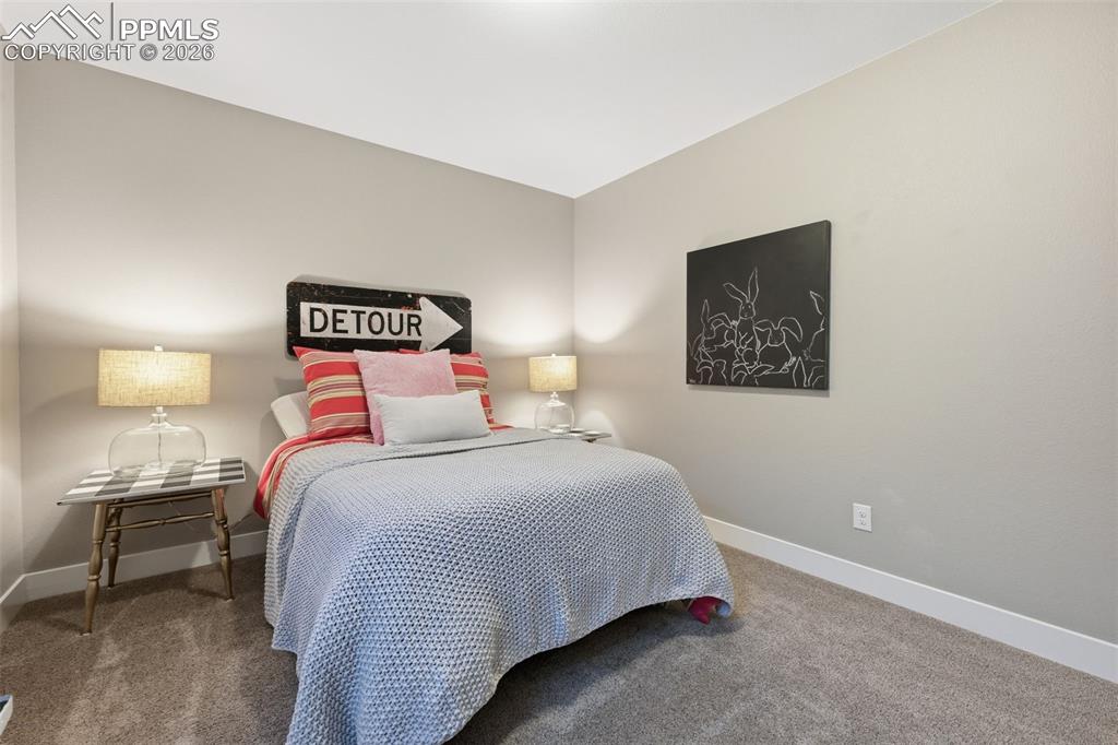 Third bedroom in the basement!