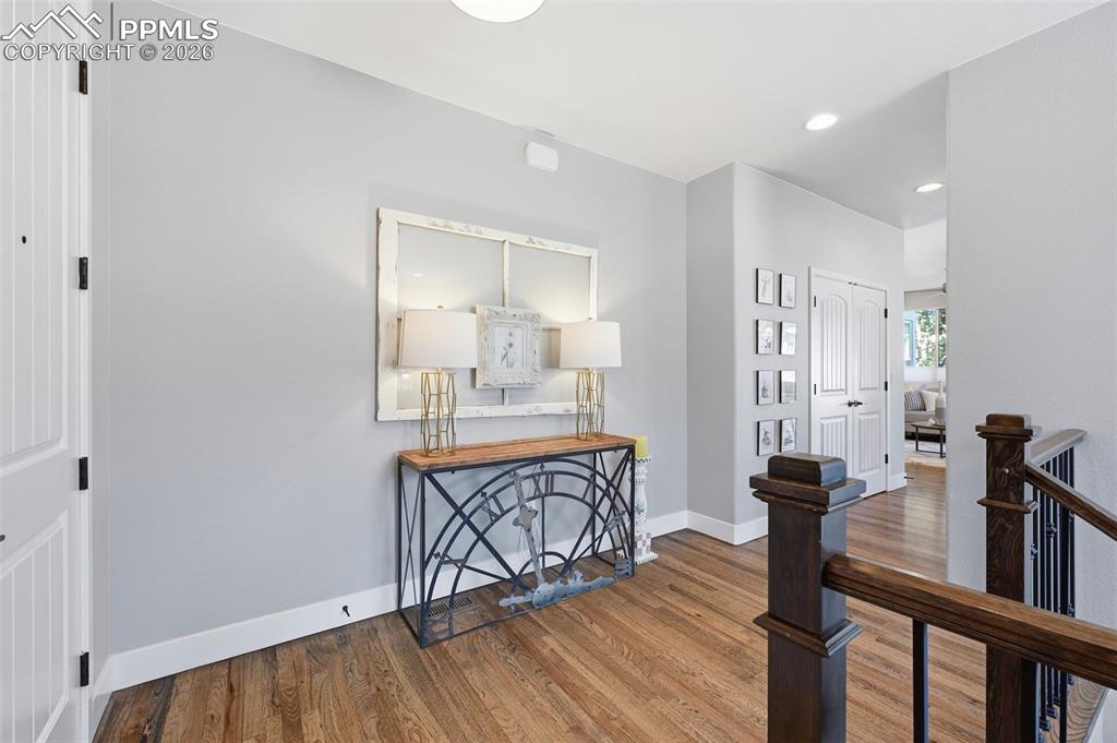 Welcoming entry with Colorado charm!